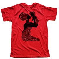 NUBIAN QUEEN AND CHILD TEE